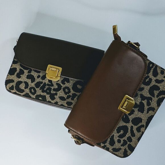 Ladies Leopard Shoulder Bag  - Picture 8 of 10